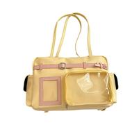 VTIDOBE Trendy Anime Themed School Bags Shoulder Bag PU Backpack Crossbody Purse With Spacious Compartments For Daily Essential
