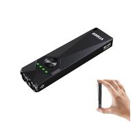 VTIGER S2 Slim EDC Pocket Flashlight with UV Black Light 365nm,1600 Lumen Super Bright Portable Flat Little Flashlights, Rechargeable Small LED Flash Light with Magnet for Outdoor,Emergency,Working