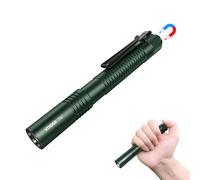 VTIGER T2A Compact EDC Flashlight,1500 High Lumens AA Rechargeable LED Flashlight, Super Bright Small Tactical Tail Switch Pocket Pen Light with Magnet for Camping,Hiking,Outdoor,Home,Emergency