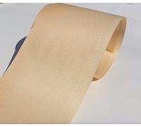 Vtimpac 2pcs L:2.5Meters Width:150mm Thickness:0.25mm Natural Pure Solid White Beech Bark Wood Veneer Sheets