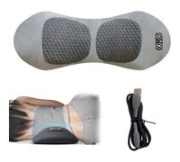 Vtizikl 3 in 1 Back Therapy,3-in-1 Back Massager, Electric Sciatica Massager with Traction Lifting, Back Massager with Heat,Vibration & Heat, Waist & Neck and Shoulder Massager (Grey)