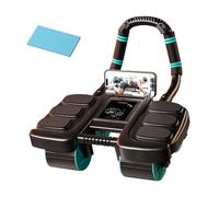Vtizikl Ab Roller Exercise Wheel ,Abdominal wheel roller with Knee Mat - Automatic Rebound with 6 Elbow Supports,4 Wheels Abdominal Trainer,Core Strength Training Ab Trainer for Home Gym 2025