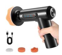 Vtizikl Cordless Car Polisher and Buffer Machine Kit | 20000 RPM, 2000mAh Battery, 3 Polishing Pads| Professional Car Detailing, Polishing, Waxing & Cleaning (UK Plug)