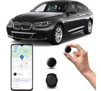Vtizikl Mini GPS Tracker for Car,Kid,Pets, Hidden Magnetic Car Tracker No Monthly Fee, No SIM, Real-Time GPS Tracking, Works with goo- gle Find My(Only Android) Vehicle Locator (Black 1pc)
