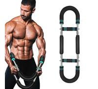 Vtizikl Twister Arm Trainer, Shaker Twister Arm Trainer, Adjustable Chest Expander for Men, Thigh Trainer, Muscular Strength Enhancer for Beginners and Professional Athletes (Blue)