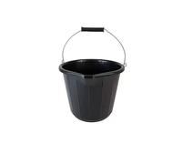 VTL® 15 LITRE BLACK BUILDERS BUCKET - STRONG - WATER - DIY - MIXING - HEAVY DUTY (1)