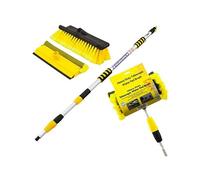 VTL® TELESCOPIC EXTENDING WATER FED BRUSH (3 METER/ 9 FEET) WINDOW VAN CAR CLEANER WASH BRUSH