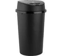 VTL® TOUCH TOP 45L BLACK BIN WITH - REMOVABLE LID - HEAVY DUTY DUSTBIN | INDOOR | OUTDOOR | SCHOOL | RUBBISH | WASTE | HOME | GARDEN | OFFICE | (1)