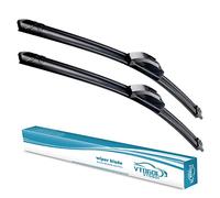 VTOGOI OEM Quality 26''+19'' Premium All-Season Auto Windshield Natural Rubber J-Hook Wiper Blades(Pack of 2)