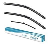 VTOGOI Original Factory Quality windshield wiper blades front and rear set Replacement for 2011-2017 BMW X3 26"+20"+13" (Pack of 3)