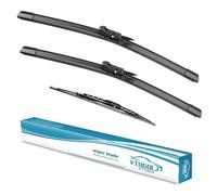 VTOGOI Original Factory Quality windshield wiper blades front and rear set Replacement for Audi Q7 2006-2015 - 26"+26"+14" (Pack of 3)