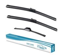 VTOGOI Wiper Blades With Rear Wiper Blades Set For 2018-2022 Jaguar F-Pace,Automotive Replacement Windshield Wiper Blades, That Meet OEM Quality Easy DIY Install 26"+18"+13"(Set of 3)