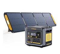 VTOMAN FlashSpeed 600 Portable Power Station with 200W Solar Panel - 499Wh/600W(1200W Peak) Solargenerator with LiFePO4 Battery, 100W USB-C, 60 Min Fast Charging 0-80% for Outdoor Camping Fishing RVs
