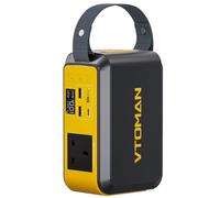 VTOMAN Jump 100 Portable Power Station 100W-89.6Wh Solar Generator LiFePO4 Battery Power Station, Fast Charging for Camping, Emergency,Home Backup AC 100W(peak 200W) Outlet and PD 65W Fast Charge
