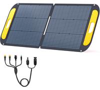 VTOMAN VS110 110W Portable Foldable Solar Panel - Black