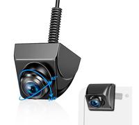 Vtopek 180° Wide Angle AHD 1080P Reverse Camera - 360° Rotatable, IP69K Waterproof, Universal for Car/SUV/Pickup Truck/RV/Van/Camper, 12V-24V