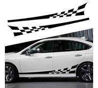 VTRWLMWN Car Body Stickers, for Fiat 500, 500E, 500C, 500L, 500X Body Decoration Sticker Graphic Sticker Vinyl Bumper Decal Car Door Side Stripe Skirt Sticker,C