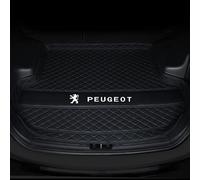 VTRWLMWN Car Boot Liner, for Peugeot 208 e208 GT GT Line 2020-2023 Anti-Scratch Non-Slip Durable Leather Car Boot Liner Mat Accessories,A