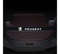 VTRWLMWN Car Boot Liner, for Peugeot 208 e208 GT GT Line 2020-2023 Anti-Scratch Non-Slip Durable Leather Car Boot Liner Mat Accessories,B