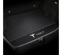 VTRWLMWN Car Boot Liner, for Tesla Model X 2016-2021 Anti-Scratch Non-Slip Durable Leather Car Boot Liner Mat Accessories