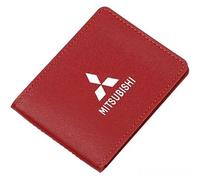 VTRWLMWN Car Wallet, For Mitsubishi Minimalist Lightweight Card Wallet Driving Licence Document Holder Organiser,A