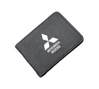 VTRWLMWN Car Wallet, For Mitsubishi Minimalist Lightweight Card Wallet Driving Licence Document Holder Organiser,A