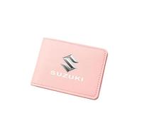 VTRWLMWN Car Wallet, For Suzuki Minimalist Lightweight Card Wallet Driving Licence Document Holder Organiser,A