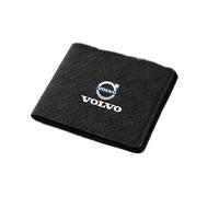 VTRWLMWN Car Wallet, For Volvo Minimalist Lightweight Card Wallet Driving Licence Document Holder Organiser,A
