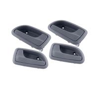 VTSGBLS car Interior Door Pull Handle 8261007010 8261007020 Car Interior Front Rear Left Right Door Handle Set for Kia for Picanto for Morning 2008-2010