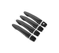 VTSGBLS car Interior Door Pull Handle Door Handle Cover Car Accessories for Nissan NP300 for Navara for Frontier D23 2015-2023(4Handle 1 Keyhole)