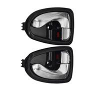VTSGBLS car Interior Door Pull Handle Interior Door Handle Front Rear Left Right for Hyundai for Accent 2000-2006 82610-25000 8261025000 8261022001LG(Chrome Black)