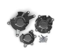 VTSGBLS Engine Stator Side Cover For CB650R CBR650R 2021-2023 Engine Cover Set Protection Cover Engine Guard(Carbon-look)
