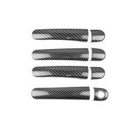 VTSGBLS Exterior Door Handle Covers Protective Trim for VW for Golf 4 for Jetta for Bora MK4 for Rabbit A4 1J for Passat B5(Carbon 2)