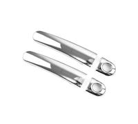 VTSGBLS Exterior Door Handle Covers Protective Trim for VW for Golf 4 for Jetta for Bora MK4 for Rabbit A4 1J for Passat B5(Silver a)