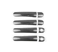 VTSGBLS Exterior Door Handle Covers Protective Trim for VW for Golf 4 for Jetta for Bora MK4 for Rabbit A4 1J for Passat B5(Carbon 1)