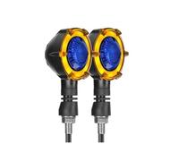 VTSGBLS For Ducati For Diavel For Panigale V4 848 1098 Motorcycle Turn Signal Lights Sequential Flowing Blinker 12V Indicator Flasher Lamp Turn Signals Light(BLUE,2 Pieces)