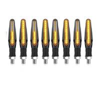 VTSGBLS For F800GT K1200R F800R R1200RT S1000XR Motorcycle Turn Signals Light Directional Indicators Flasher Flowing Lamp Flashing Lights Turn Signals Light(8 Pieces)