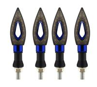 VTSGBLS For Kymco For Downtown 300i 350i 200i 200 300 500 Motorcycle Turn Signal Lights Blinkers Flashers 12V Indicator Lamps Turn Signals Light(BLUE,2 Pair)