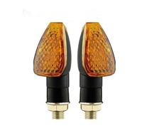 VTSGBLS For KYMCO For Downtown 300i 350i 200i Motorcycle Turn Signals Indicator Blinker Light Flashing Lamp 12V 10mm Turn Signals Light(Amber,2 Pieces)