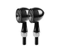 VTSGBLS For R6 R3 R1 R7 R125 YZF R25 TDM900 TDM850 XSR155 XSR700 Bullet Motorcycle Turn Signal 12V Brake Light Turn Signals Light(2 Sm-oke Lens)