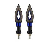 VTSGBLS For SV650 For Vstrom 650 For V Strom SV400 GSF650 SV1000 Motorcycle Turn Signal Lights Blinkers Flashers 12V Indicator Lamps Turn Signals Light(BLUE,1 Pair)