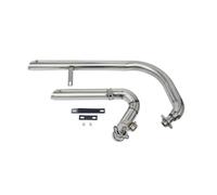 VTSGBLS For Y&amaha For Virago 125 250 XV125 XV 125 XV250 XV 250 Motorcycle Exhaust Pipe Muffler Exhaust System Pipe Motorcycle Exhaust Muffler(Chrome)