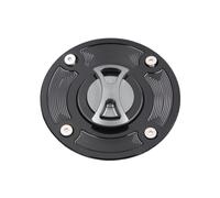 VTSGBLS Motorcycle Gas Cap For SUZUKI GSXR 600 1997-2003 GSXR 750 1996-2003 GSXR 1000 2001-2002 Keyless Motorcycle Fuel Gas Tank Cap Cover(Gray)