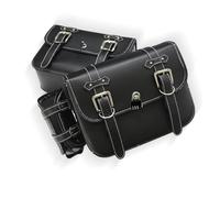 VTSGBLS Motorcycle Luggage Side Tool Pouch Gloves Luggage Saddle Bags Vintage for Universal Motorcycle Saddlebags(B)