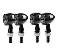 VTSGBLS Motorcycle Turn Signal Light Bullet Clignotant Moto Flasher Lamp12V 8mm Indicator Blinker For GSR 600 750 400 GSR600 GSR750 Turn Signals Light(4 Sm-oke)