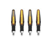 VTSGBLS Motorcycle Turn Signals Light For Sym For Jet X125 For Jet 14 Directional Indicators Flasher Flowing Lamp Flashing Lights Turn Signals Light(4 Pieces)