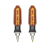 VTSGBLS Motorcycle Turn Signals Light For Z900RS ZZR600 Z250 EX250 EX300 Turn Signals Light(Amber Shell,2 PIECES)