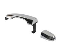 VTSGBLS Outer Door Handle Cap Front Rear Left Right Exterior Door Handle for Kia for Sorento 2011-2015 82652-2P020 82652-2P030(Silver Left)