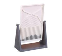 Vttui Galton Board, Galton Board Desktop Board, Galton Board Probability Demonstrator Model, Inspire Curiosity, for Physics Experiment Teaching(Color:Grey)
