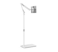 Vttui Phone Holder For Bed - Cell Phone Mount Clamp Clip, Universal Floor Stand,Angle Height Adjustable Holder, For Desk Headboard Bedside(Color:white)